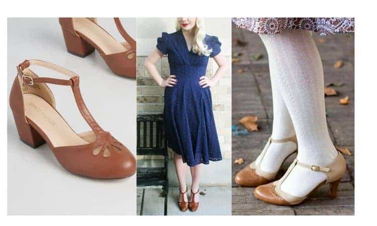 what to wear with t strap heels