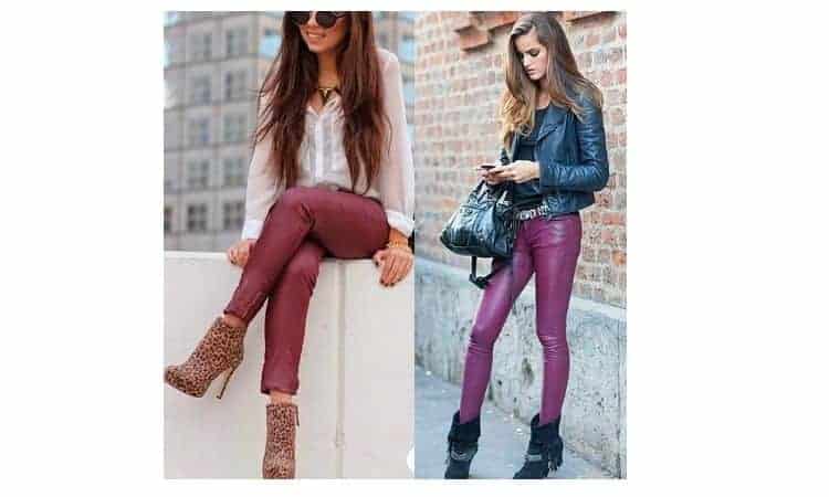 What to wear with purple leggings