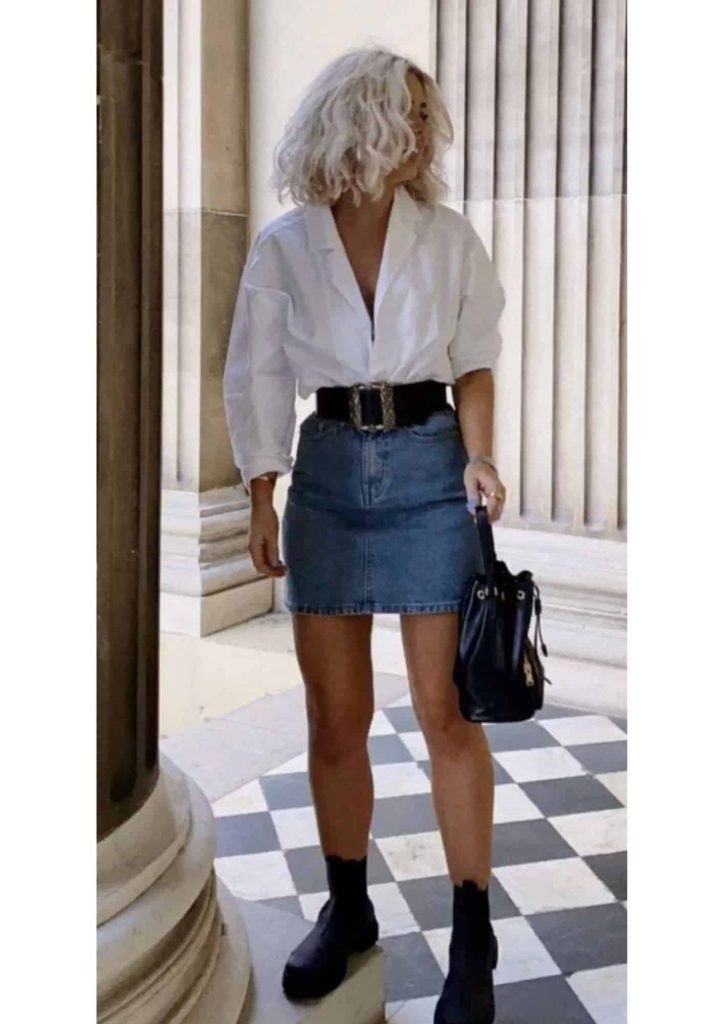 white shirt outfit ideas female