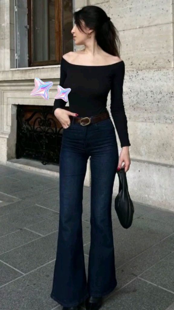 WORK ATTIRE jeans outfit idea