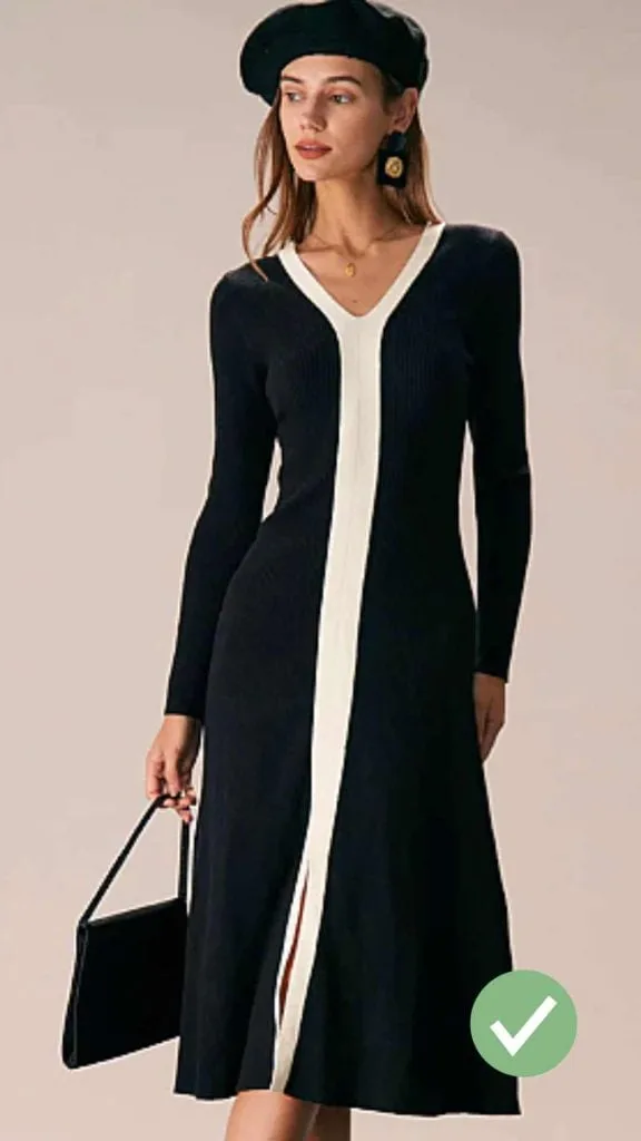 dress for wide shoulder
