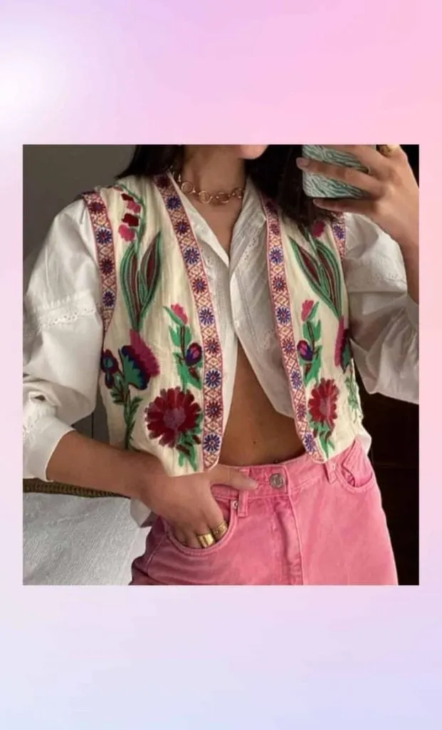 waistcoat boho Amazon