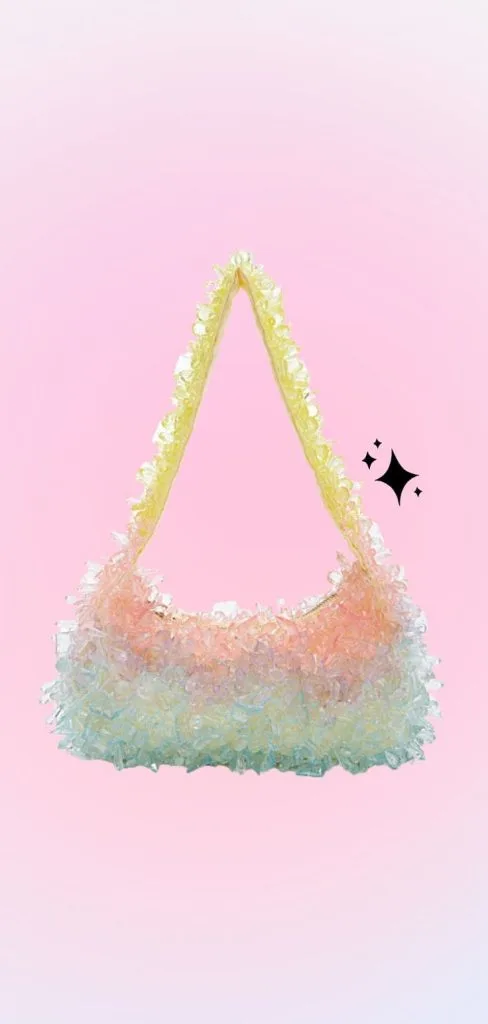 handmade crystal bags