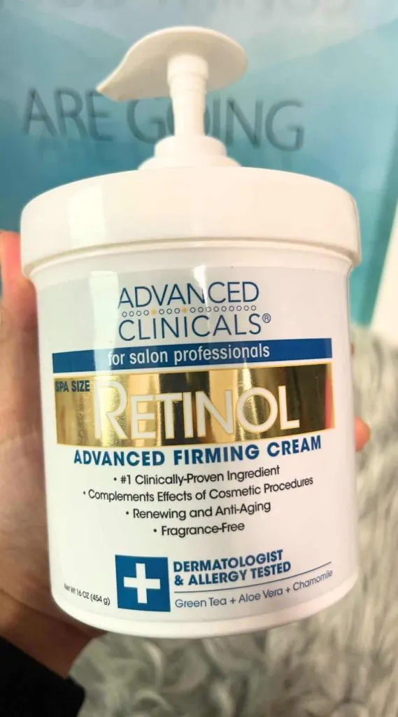 retinol advanced firming cream skincare