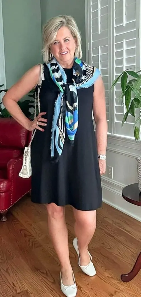 scarf black dress wedding