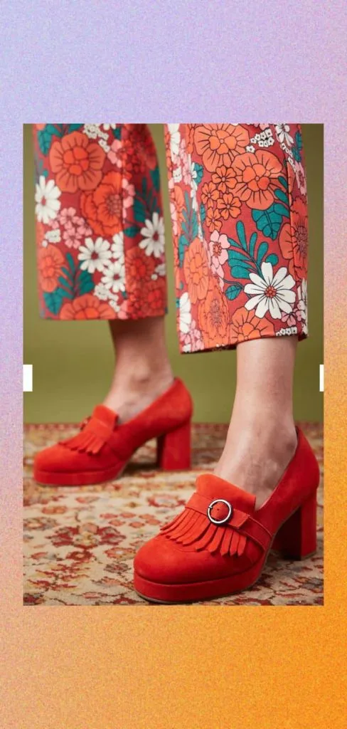 preppy retro loafers