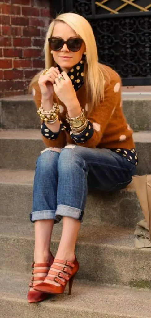 how to roll up long jeans