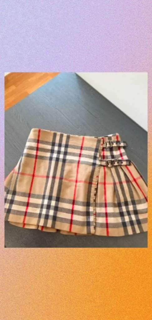 burberry skirt