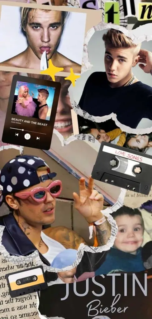 Justin Bieber collage