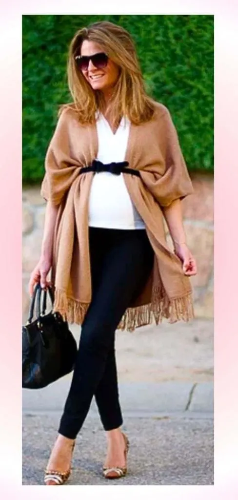 poncho as top to wedding