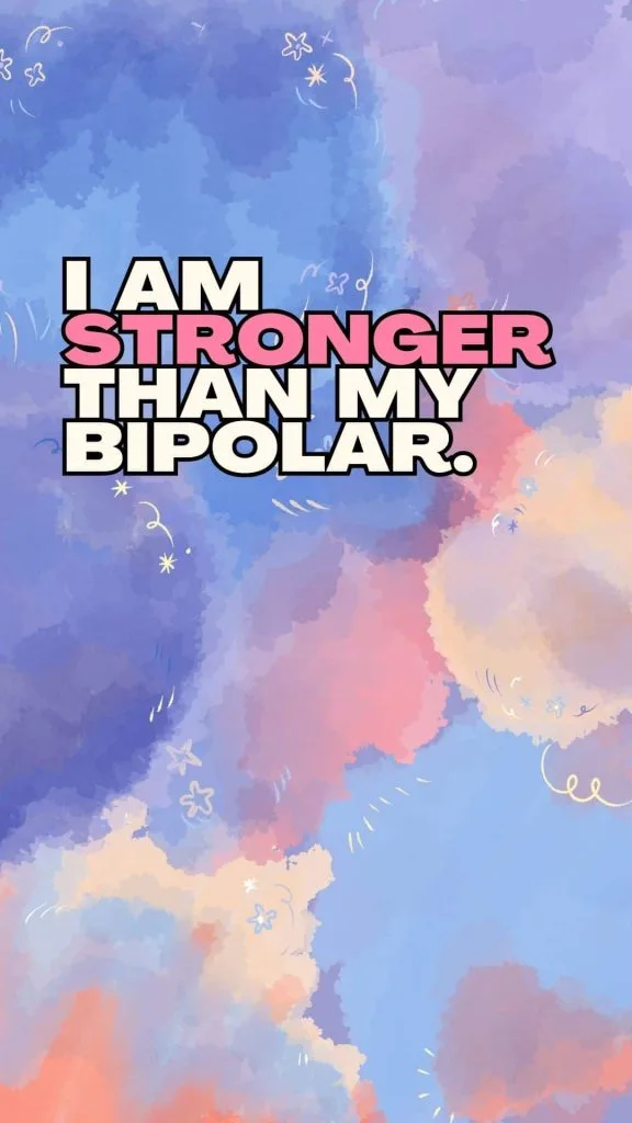 I am stronger than my bipolar wallpaper