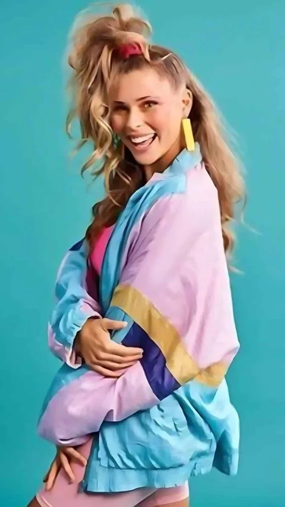 90s aerobics hairstyle