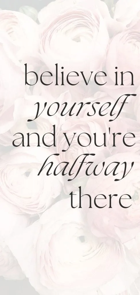 Inspirational flower quote wallpaper