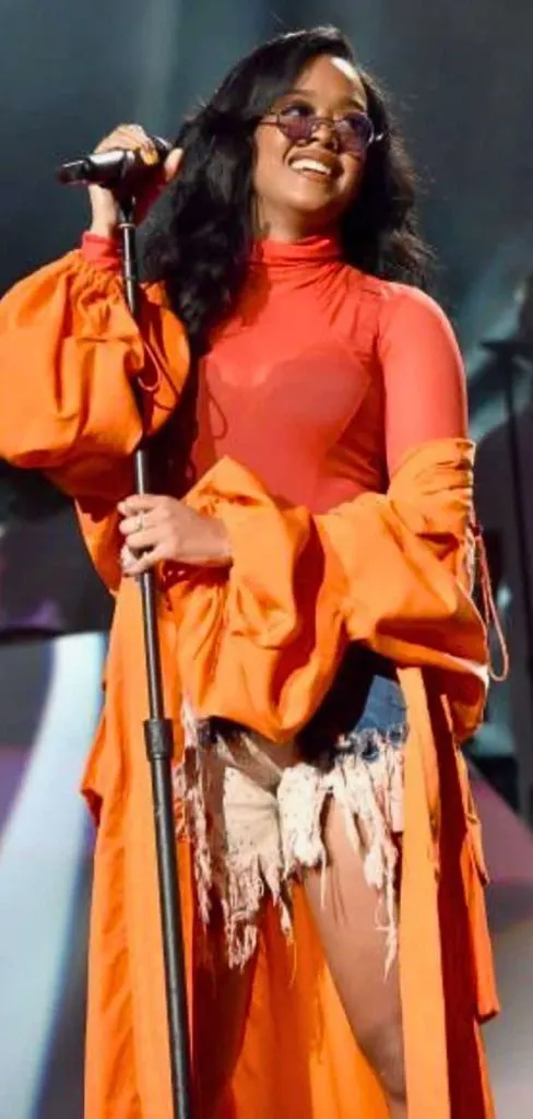 Monochrome outfit for open mic