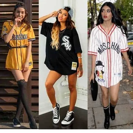 baseball jersey outfit girl