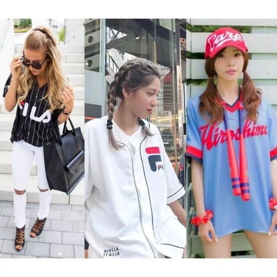 baseball jersey outfit girl
