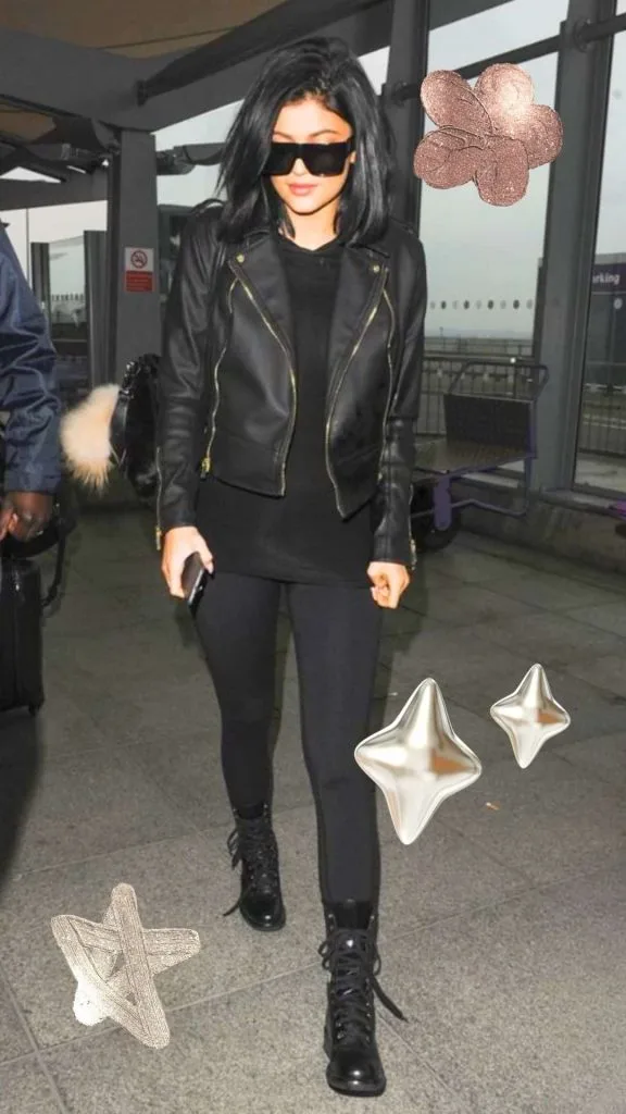 black combat boots and jeans