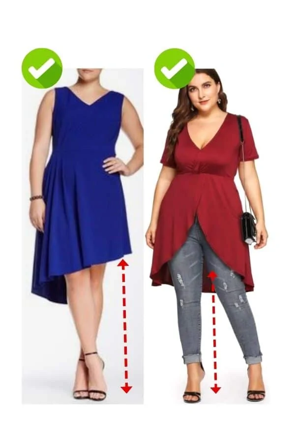 clothes & slimming tips that flatter a plus size figure