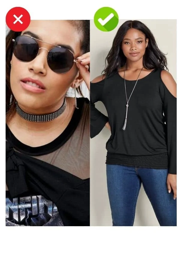 clothes & slimming tips that flatter a plus size figure