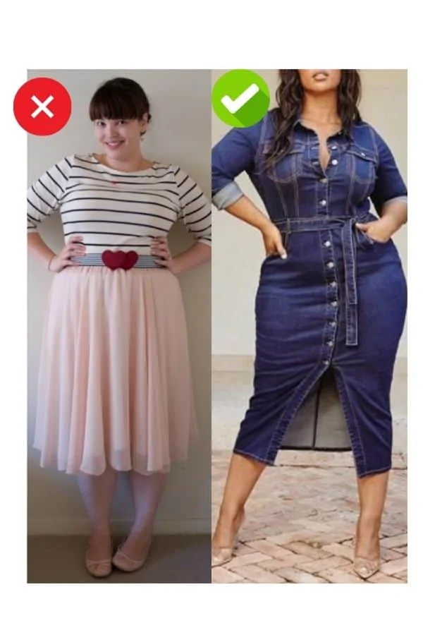 clothes & slimming tips that flatter a plus size figure