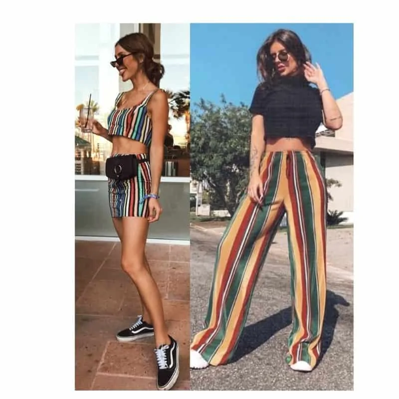 rainbow pants modest rave party