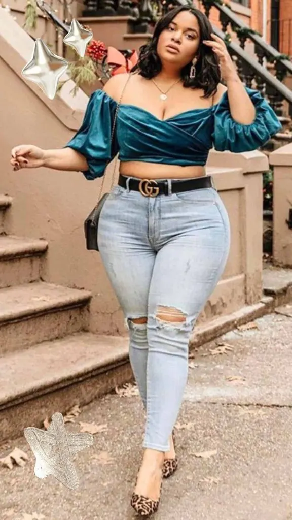 plus size crop top summer