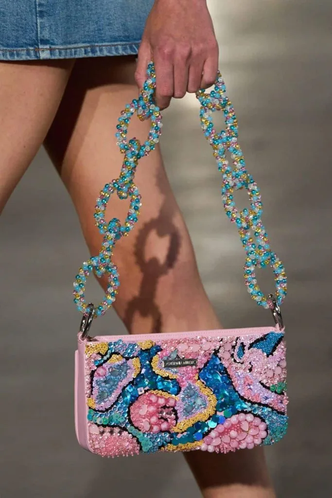 What to wear with a beaded bag