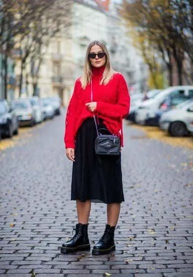 combat boots outfits over 40