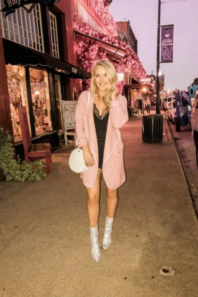 STAY FEMININE WITH GLITTER BOOTS