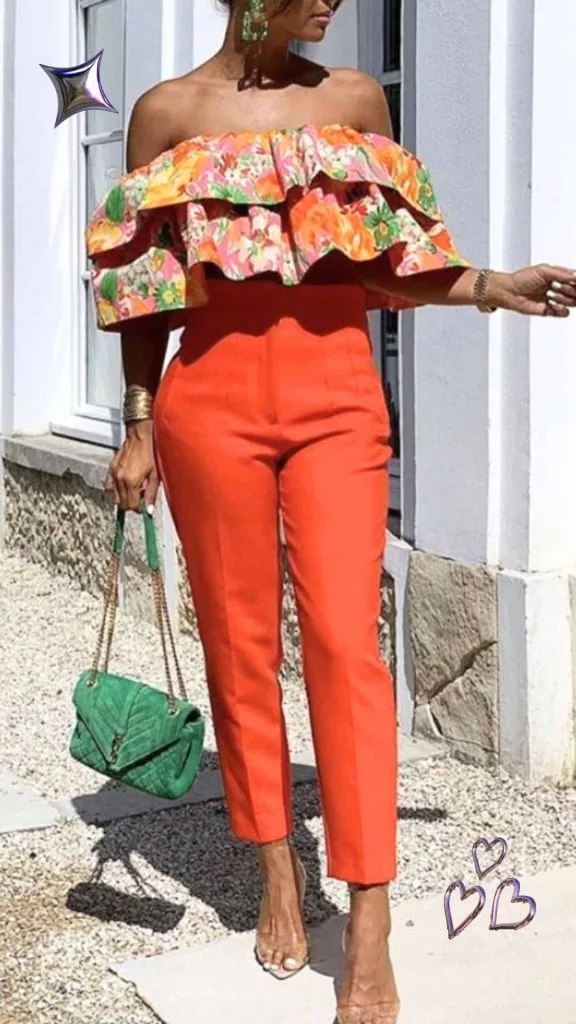 Hawaiian luau party outfit