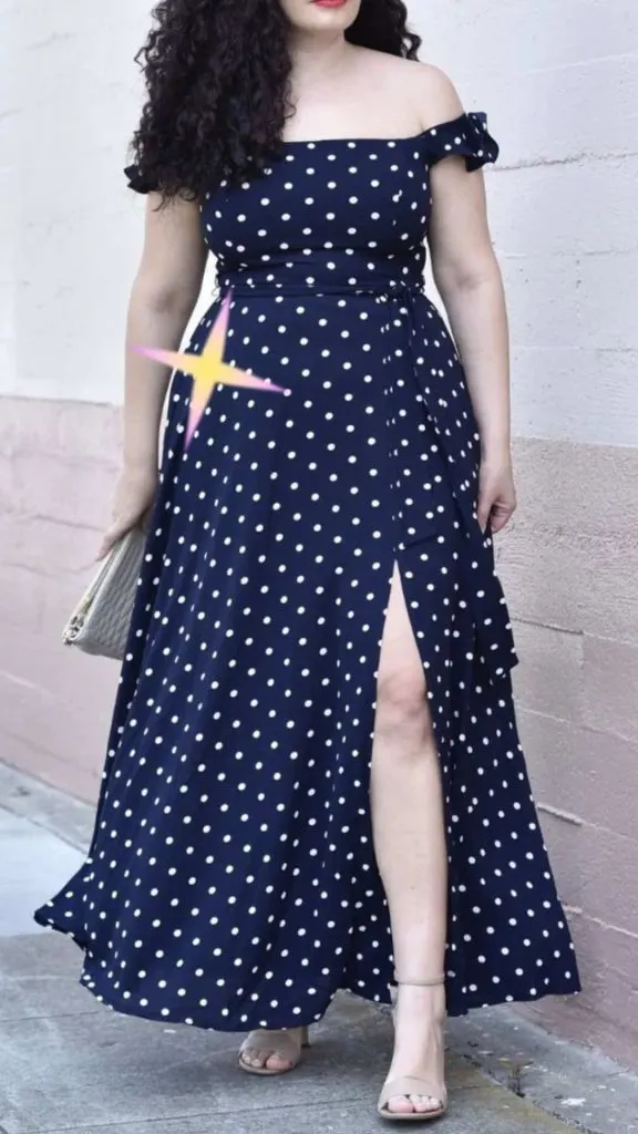 polka dot dress 