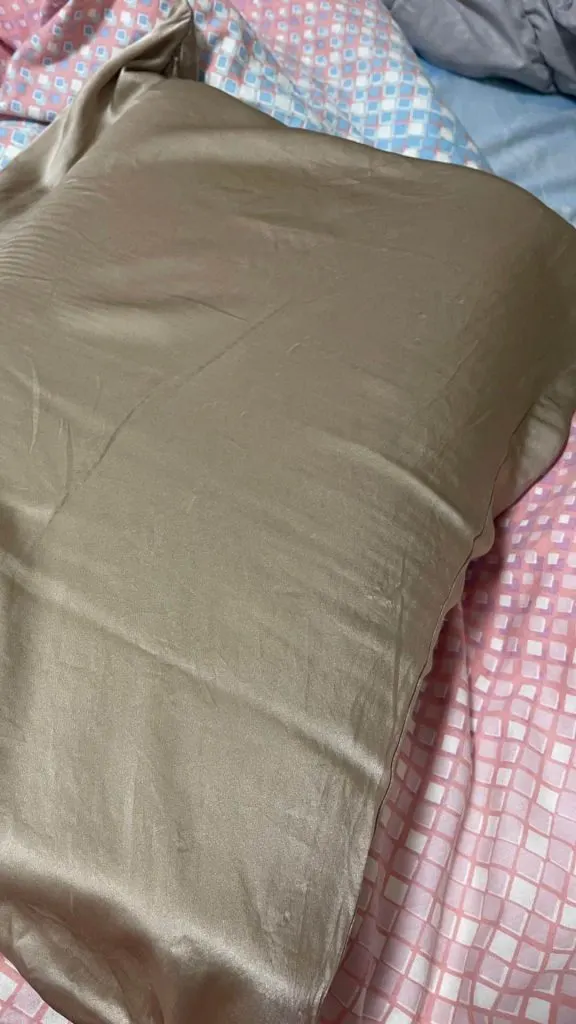 silk satin pillow for beautiful hair