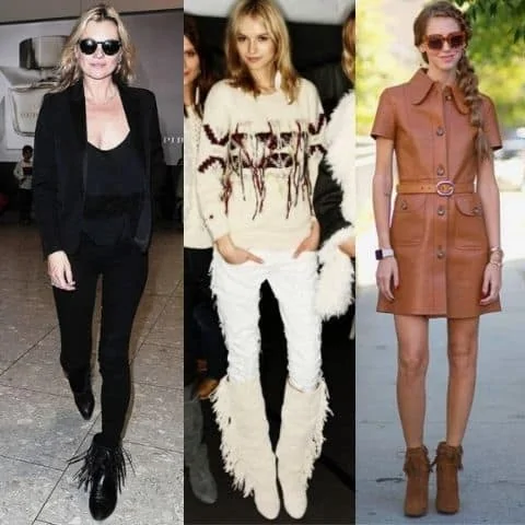 how to style fringe boots female