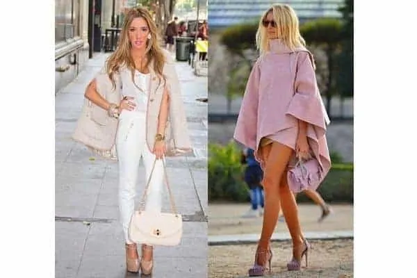 How to wear a cape coat?