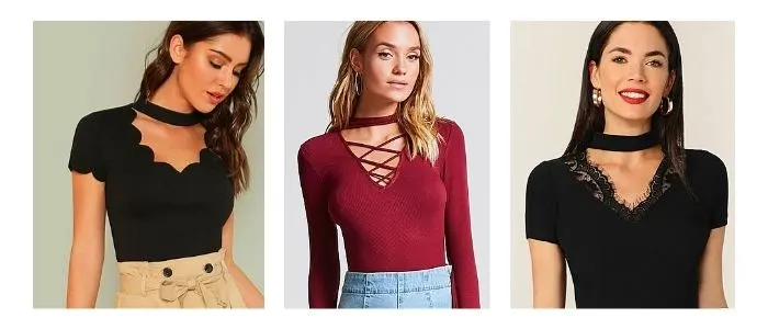how to wear a choker top