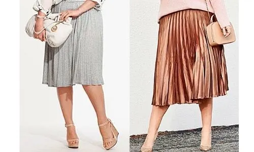 How to wear a tulle skirt plus size without looking fat?