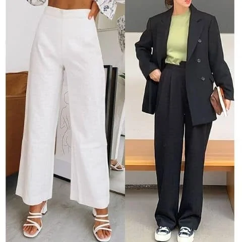 how to wear dress pants casually female