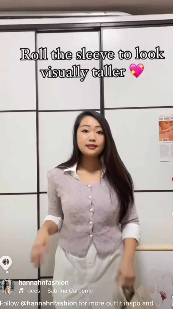 short cardigan and white