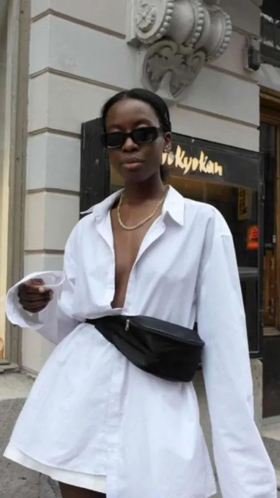 oversized shirt outfit