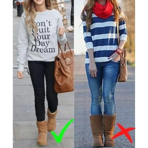 how to wear UGG boots