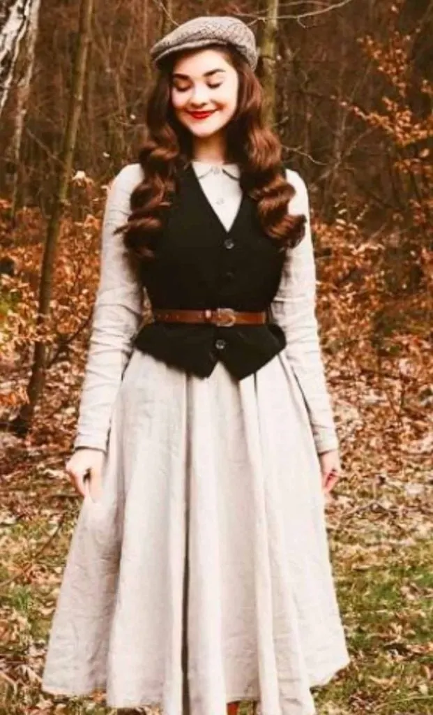 vintage waistcoat outfit