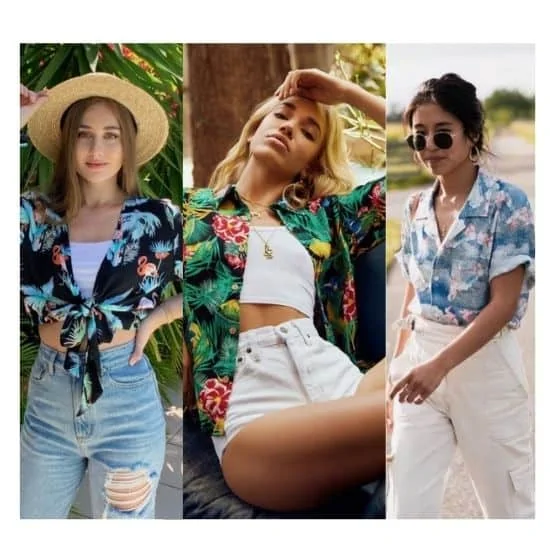 hawaiian luau outfit ideas ladies, dress up for hawaiian theme party