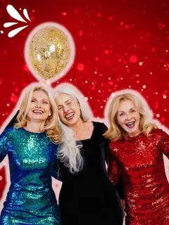 over 50s Christmas party looks