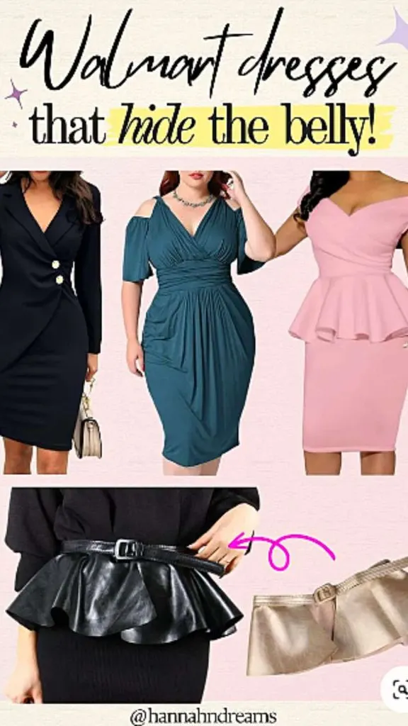 peplum dresses on a budget