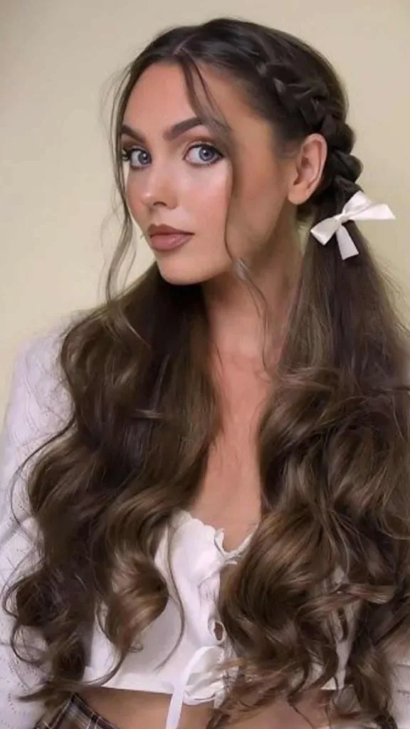 pigtail aesthetic hairstyle