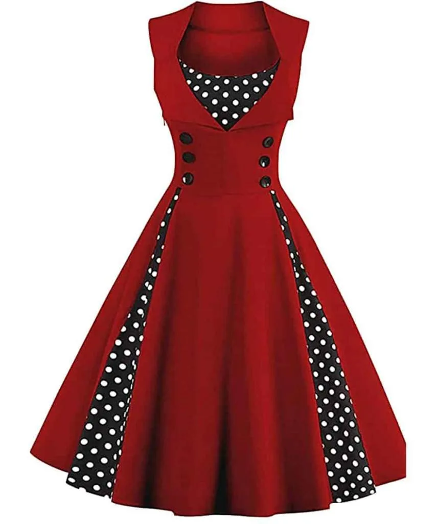 Vintage tea party dress pattern