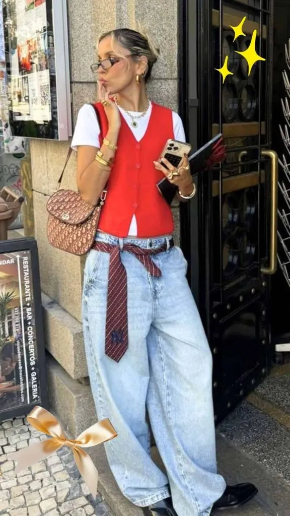 BAGGY waistcoat outfit ideas