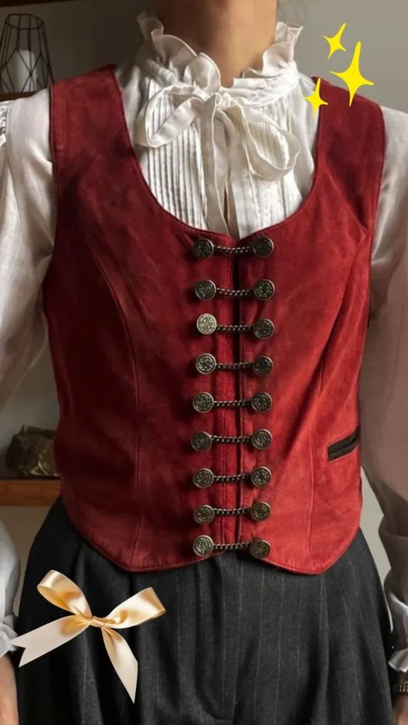 VINTAGE style waistcoat