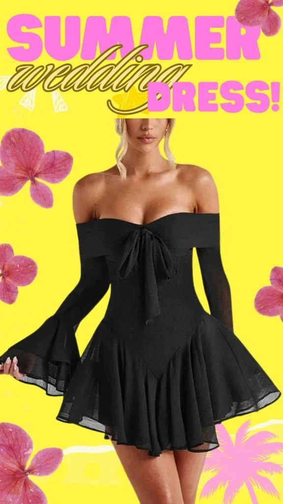 black dresses for wedding