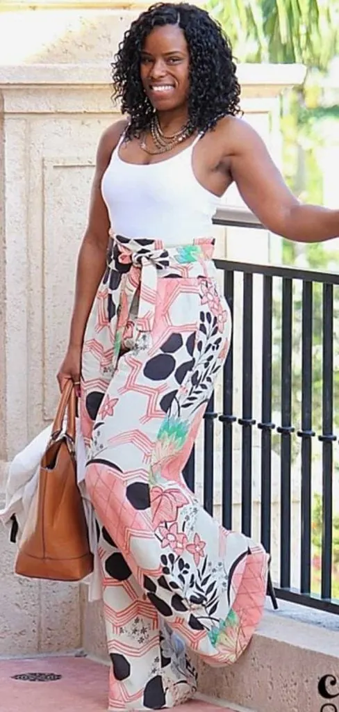 what to wear palazzo pants wedding